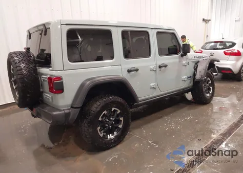 2024 Jeep Wrangler 4Xe Rubicon 4Xe from USA, damaged, VIN 1C4RJXR60RW198593